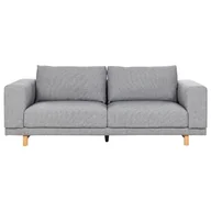 Sofy i kanapy - Sofa 3-osobowa szara NIVALA - miniaturka - grafika 1