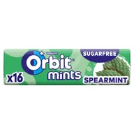 Gumy do żucia, lizaki, dropsy - Wrigley, Orbit, Miętusy bez cukru, Spearmint Mints, 16 szt. - miniaturka - grafika 1