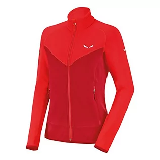 Bluzy damskie - Salewa damskie Ortles Full Zip tkanina polarowa polar funkcja góra, niebieski 00-0000025805 - grafika 1