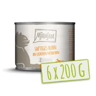 Mokra karma dla kotów - MjAMjAM mokra karma dla kota dorosłego 6x200 g Kurczak z marchewką - miniaturka - grafika 1