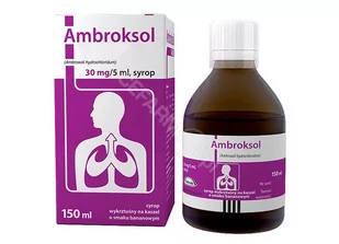 Ambroksol Orifarm syrop 0,03 g/5ml 150 ml - Przeziębienie i grypa - miniaturka - grafika 1