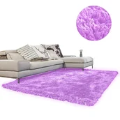 Dywany - Strado Dywan pokojowy Shaggy Strado 140x200 PurpleFlower (Jasny fioletowy) DNSHAGGY140200.PURPL - miniaturka - grafika 1