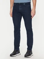 Spodnie męskie - BOSS Jeansy 50532515 Granatowy Slim Fit - miniaturka - grafika 1
