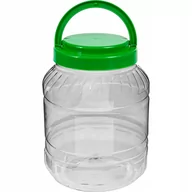 Pojemniki kuchenne - TERDENS - Słoik - Pojemnik plastikowy na ogórki - 3 L - miniaturka - grafika 1