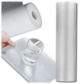 Obrusy i serwetki - Mata ochronna do szuflad szafek antypoślizgowa 200x50 cm plamoodporna - miniaturka - grafika 1