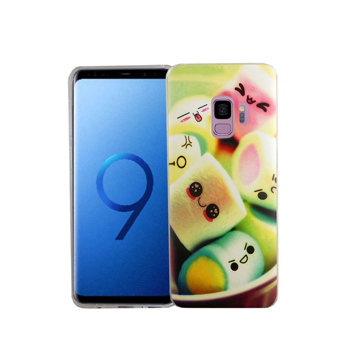 Etui na telefon komórkowy Samsung Galaxy S9 Marshmallows Smartphone Cover Bumper Shell Case