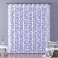 Firany - Firanka żakardowa metrażowa wys. 245 cm Bonnie A118 biała - miniaturka - grafika 1