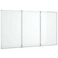 Tablice interaktywne - vidaXL Tablica magnetyczna, składana, 120x80x1,7 cm, aluminiowa - miniaturka - grafika 1