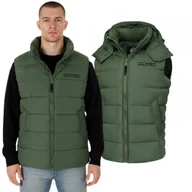 Odzież taktyczna i umundurowanie - Kamizelka z kapturem Pit Bull Perseus '23 - Oliwkowa - miniaturka - grafika 1