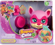 Figurki dla dzieci - Super Cute Little Babies Różowy Piesek Wanda Interaktywny wydaje dźwięki - miniaturka - grafika 1