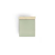 Prześcieradła - Zielone bawełniane prześcieradło z gumką 140x190 cm – Mijolnir - miniaturka - grafika 1