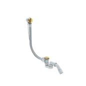 Syfony - Excellent Simple 2.0 syfon wannowy automatyczny 80 cm, złoty połysk - miniaturka - grafika 1