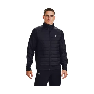 Kurtka męska Under Armour Run Insulate Hybrid Jacket - Kurtki i kamizelki sportowe męskie - miniaturka - grafika 1