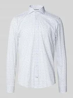 Koszule męskie - Koszula biznesowa o kroju slim fit z listwą guzikową model ‘Pares’ - miniaturka - grafika 1