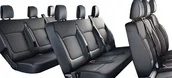 Pokrowce na fotele - Pokrowce Renault Trafic Opel Vivaro 8 osób 2014+ - miniaturka - grafika 1