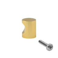 Wieszaki i stojaki - Gałka Meblowa Uchwyt Do Mebli Złota Połysk 20Mm - miniaturka - grafika 1