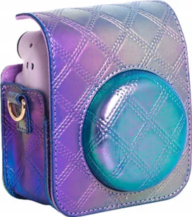 Futerał Etui Pokrowiec Case Osłona Do Fujifilm Fuji Instax Mini 12 / Wielokolorowy / Holograficzny - Torby fotograficzne i futerały - miniaturka - grafika 1