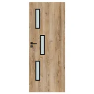 Drzwi wewnętrzne - Drzwi pokojowe KARINA dąb country 70 prawe - miniaturka - grafika 1