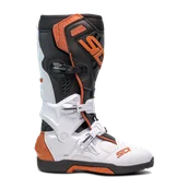 Buty motocyklowe - Buty Cross Sidi Crossair Złamany Biały/Czarny/Ciepły Brązowy47 - miniaturka - grafika 1