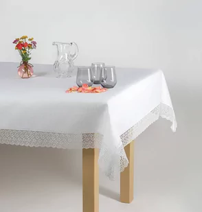 Bieżnik 50x100 Gipiura wz. 404 Biel - Obrusy i serwetki - miniaturka - grafika 2