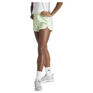 Spodenki damskie - adidas Damskie szorty Pacer Training z 3 paskami tkane z wysokim stanem, M 12,7 cm czarne, Czarny, M - miniaturka - grafika 1