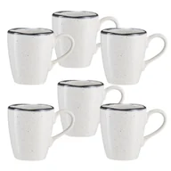 Kubki - Zestaw kubków ceramicznych 340 ml 6 sztuk VANILLA - miniaturka - grafika 1