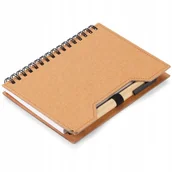 Planery - NOTES NOTATNIK A6 na spirali z długopisem i z karteczkami samoprzylepnymi - miniaturka - grafika 1