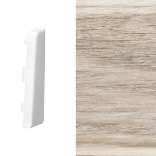 Arbiton Zakończenie prawe do listwy MACK (2 sztuki) dąb loft - Listwy przypodłogowe - miniaturka - grafika 1