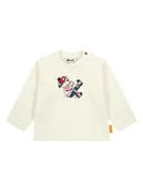 Kaftaniki dla niemowląt - Steiff Koszulka w kolorze kremowym - miniaturka - grafika 1