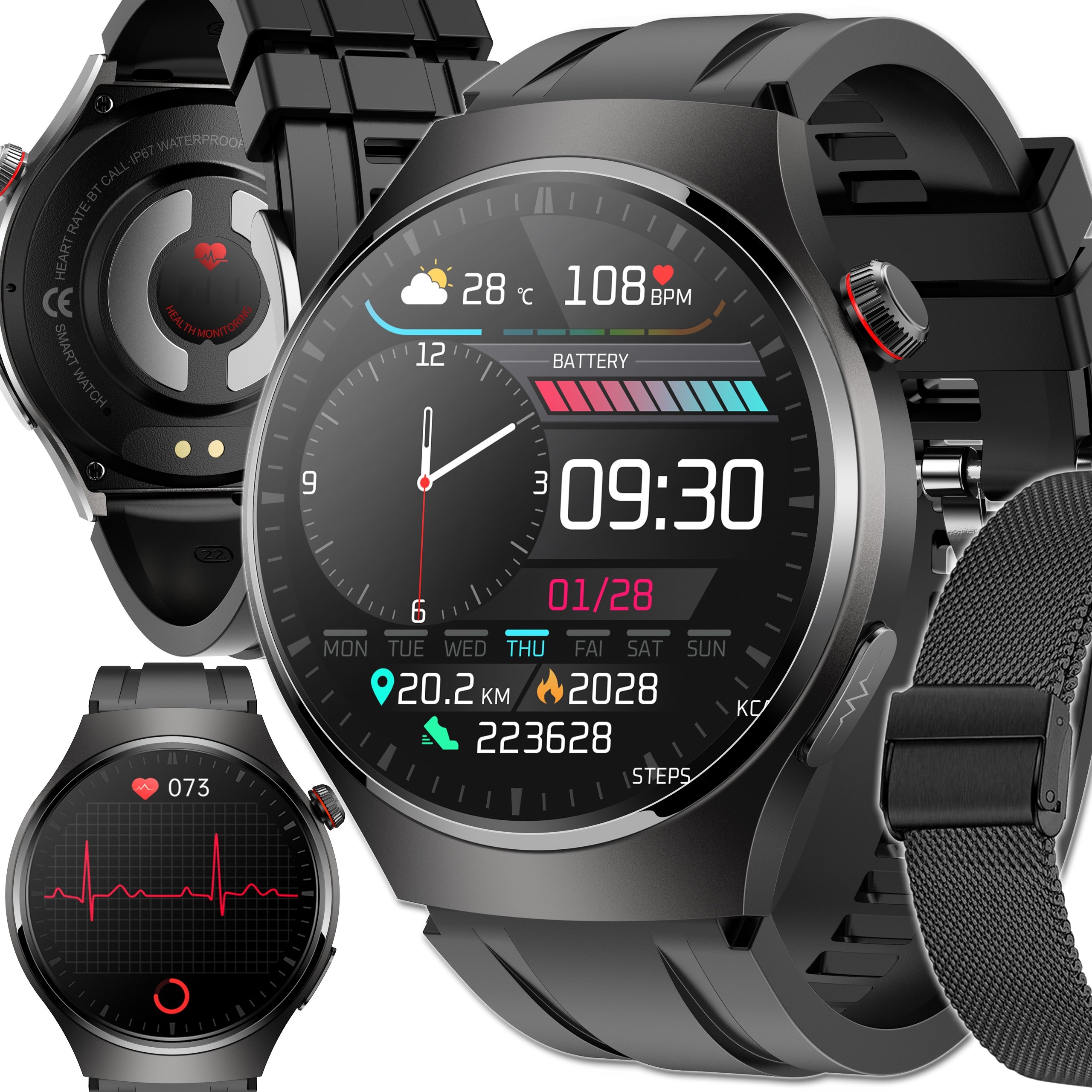 JG Smart GT4 PRO Czarny