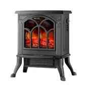 Kominki elektryczne - Piec elektryczny/kominek elektryczny Ideria Sannover 1800 W - miniaturka - grafika 1