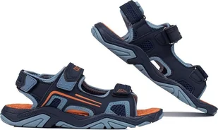 Kappa Sandały dla dzieci Kappa Milos II K granatowo-niebieskie 261017K 6764 25 - Buty dla dziewczynek - miniaturka - grafika 1