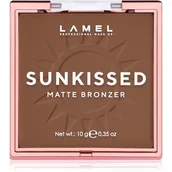 Bronzery i konturowanie twarzy - Lamel Sunkissed - Bronzer 402 5g - miniaturka - grafika 1