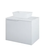 Szafki łazienkowe - Elita Glam szafka 70 1S + 1S white 168380 5907546872281 - miniaturka - grafika 1