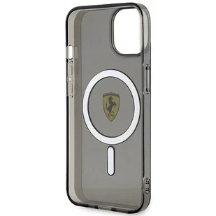 Ferrari FEHMP14SURKK iPhone 14 6,1" czarny/black hardcase Translucent Magsafe - Etui i futerały do telefonów - miniaturka - grafika 7