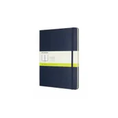 Notesy i bloczki - Moleskine notes gładki, Classic XL, szafirowy - miniaturka - grafika 1