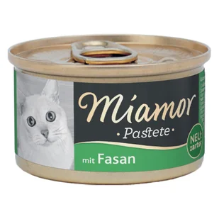 Miamor Katzenzarte Fleischpastete pasztet mięsny smak bażant 85g - Mokra karma dla kotów - miniaturka - grafika 2