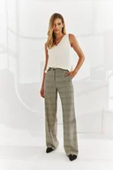 Spodnie damskie - Spodnie z cekinami Silvan - miniaturka - grafika 1