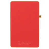 Etui na dokumenty i karty - Aluminiowe etui na karty + etui skórzane z magsafe (złoty/czerwony) - miniaturka - grafika 1