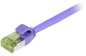 Kable miedziane - Kabel różowy slimline okrągły przewód RJ45 CAT6A 500Mhz 015m SSTPSFTP d45mm TPELSZHSuperflex AWG28 mit CAT7 Synergy 21 S217999 - miniaturka - grafika 1