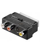 Adaptery i przejściówki - Pro Pro Scart adapter to S-VHS & 3xRCA 4040849501234 - miniaturka - grafika 1