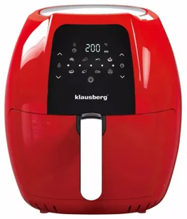 Czerwona frytownica beztłuszczowa 7,7L L0-Z27 - Frytkownice - miniaturka - grafika 1