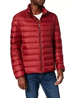 Kurtki męskie - Geox M DERECK SHORT JKT Męska kurtka puchowa, Czerwona Dahlia., 44 - miniaturka - grafika 1
