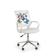 Fotele i krzesła biurowe - Fotel Obrotowy Młodzieżowy Ibis Butterfly Halmar - miniaturka - grafika 1