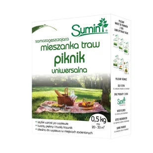 Trawa uniwersalna samozagęszczająca Piknik Sumin 0,5 kg - Nasiona i cebule - miniaturka - grafika 1