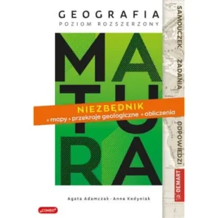 Matura. Geografia Niezbędnik. Mapy, przekroje geologiczne, obliczenia - Pomoce naukowe - miniaturka - grafika 1
