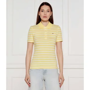 Tommy Hilfiger Polo 1985 Slim Fit pique - Koszulki i topy damskie - miniaturka - grafika 1