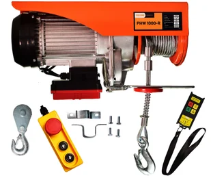 Wciągarka 990kg 230V sterowanie bezprzewodowe - Akcesoria do hydrauliki siłowej - miniaturka - grafika 1