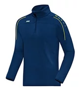 Bluzy męskie - JAKO JAKO Męska bluza treningowa Classico, niebieska/cytrynowa, XXL, 8650 wielokolorowa niebieski/cytrowy S 8650 - miniaturka - grafika 1