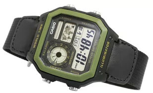 Zegarek Zegarek CASIO AE-1200WHB-1BVDF - Zegarki męskie - miniaturka - grafika 4